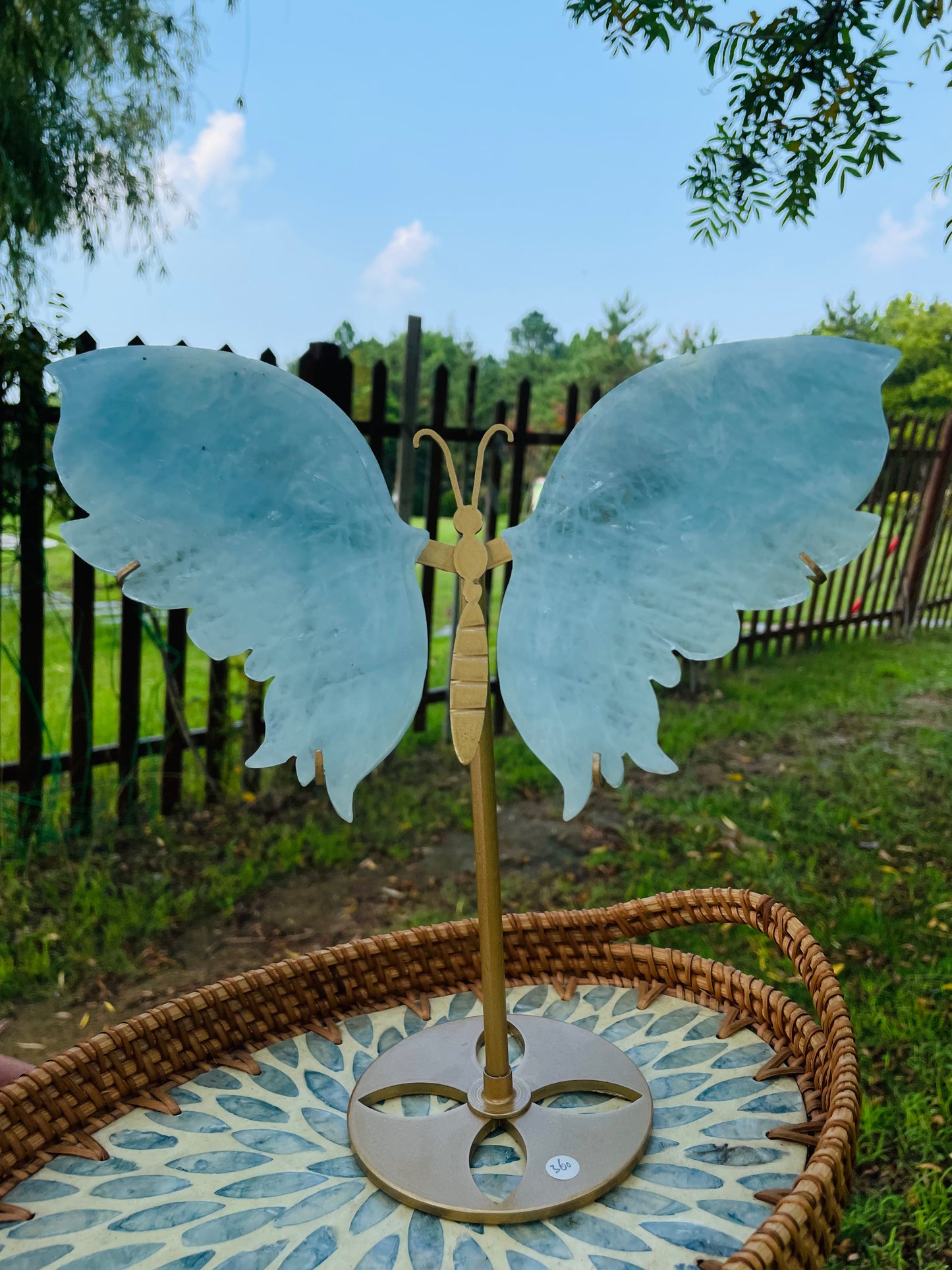 crystal—aquamarine wings