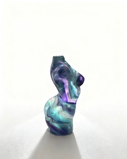 Blue Fluorite Godness Lady body.10cm