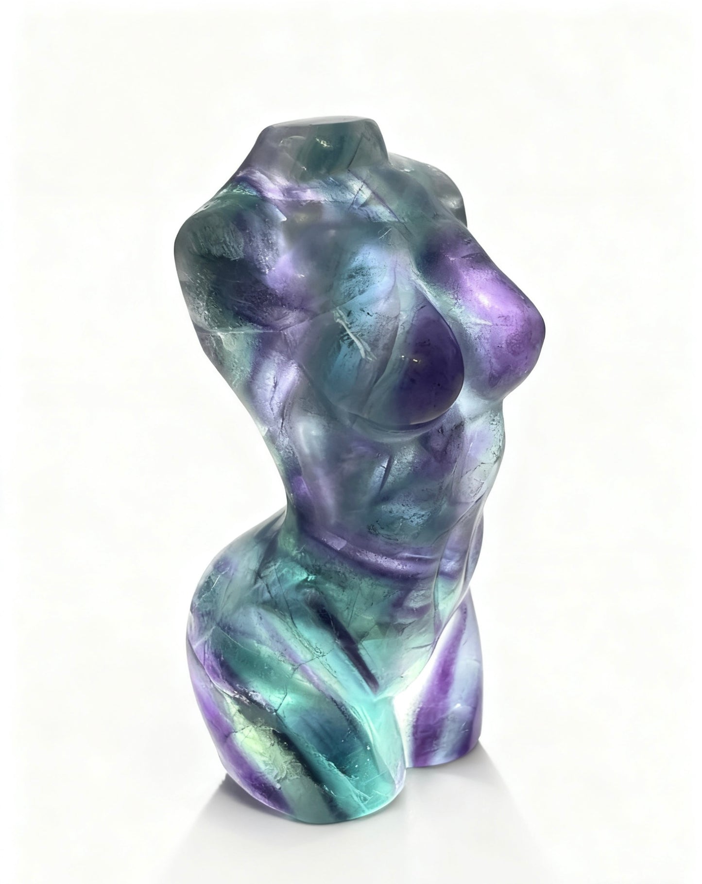 Blue Fluorite Godness Lady body.10cm