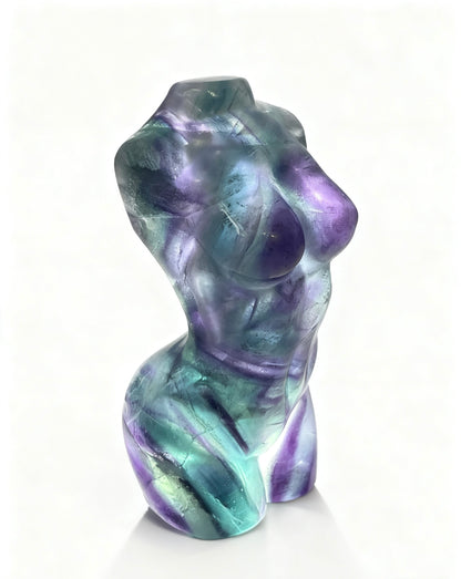 Blue Fluorite Godness Lady body.10cm