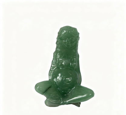 Earth Mother Carving Natural Crystals 6cm