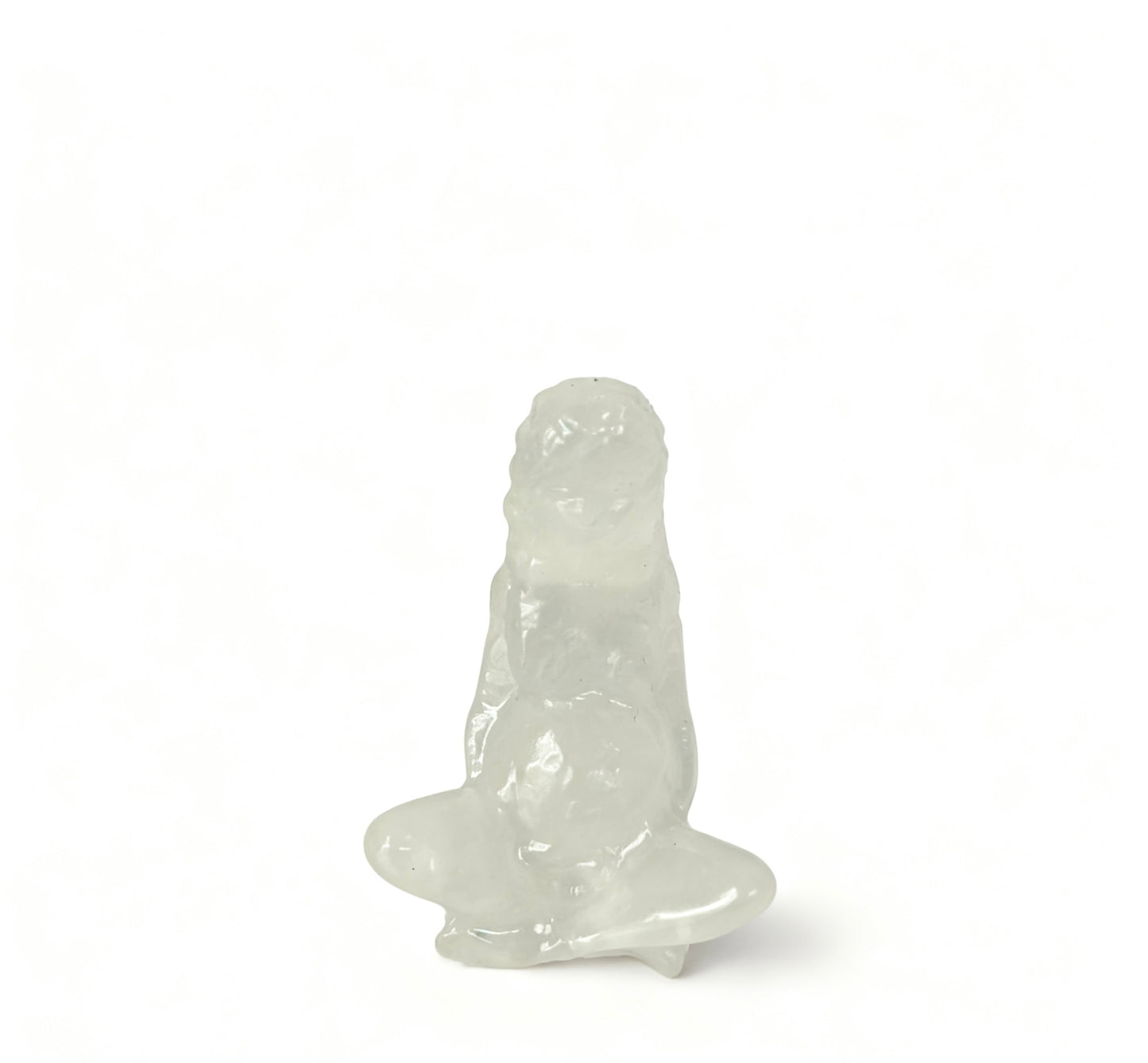 Earth Mother Carving Natural Crystals 6cm