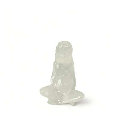 Earth Mother Carving Natural Crystals 6cm