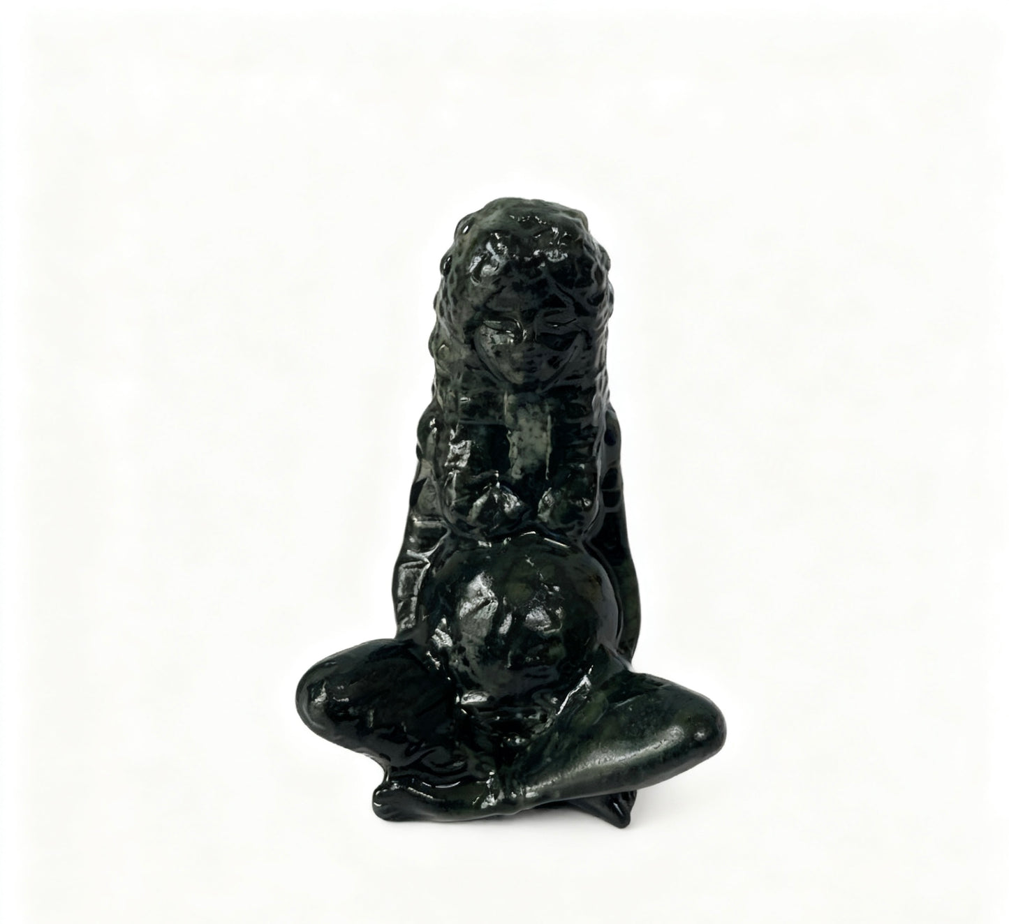 Earth Mother Carving Natural Crystals 6cm