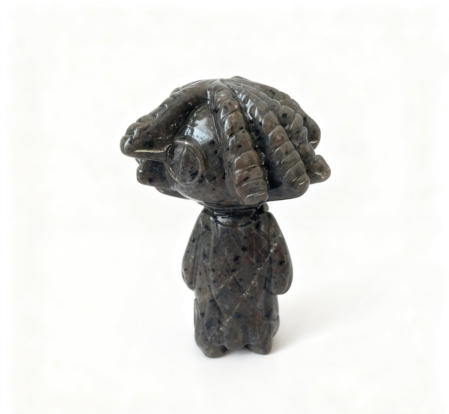 Creepy Dolls Carving Natural Crystals Handcrafted Unique Decorative Figurines for Home Decor 11cm High-Quality Natural Crystals Affordable Price