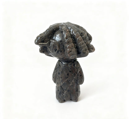 Creepy Dolls Carving Natural Crystals Handcrafted Unique Decorative Figurines for Home Decor 11cm High-Quality Natural Crystals Affordable Price